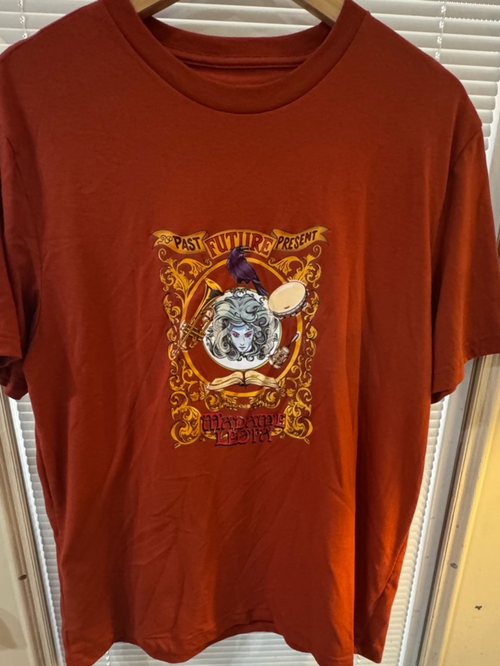 Madame Leota Rust Graphic Tee